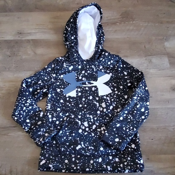 Under Armour Girls Splatter Training 1//4 Sweater